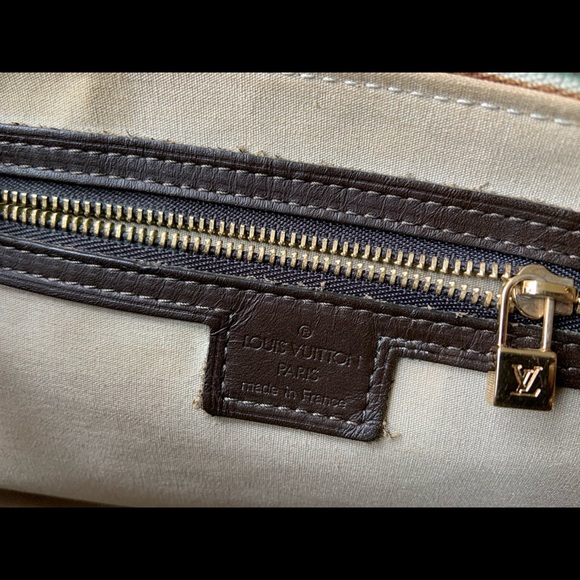 Louis Vuitton Mini Alma Khaki Bag - Picture 6 of 7